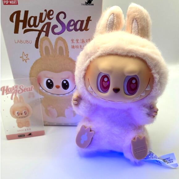 POP MART AUTHENTIC The Monsters Have a Seat LABUBU CONFIRMED Dada US SELLER Pink - Picture 3 of 4